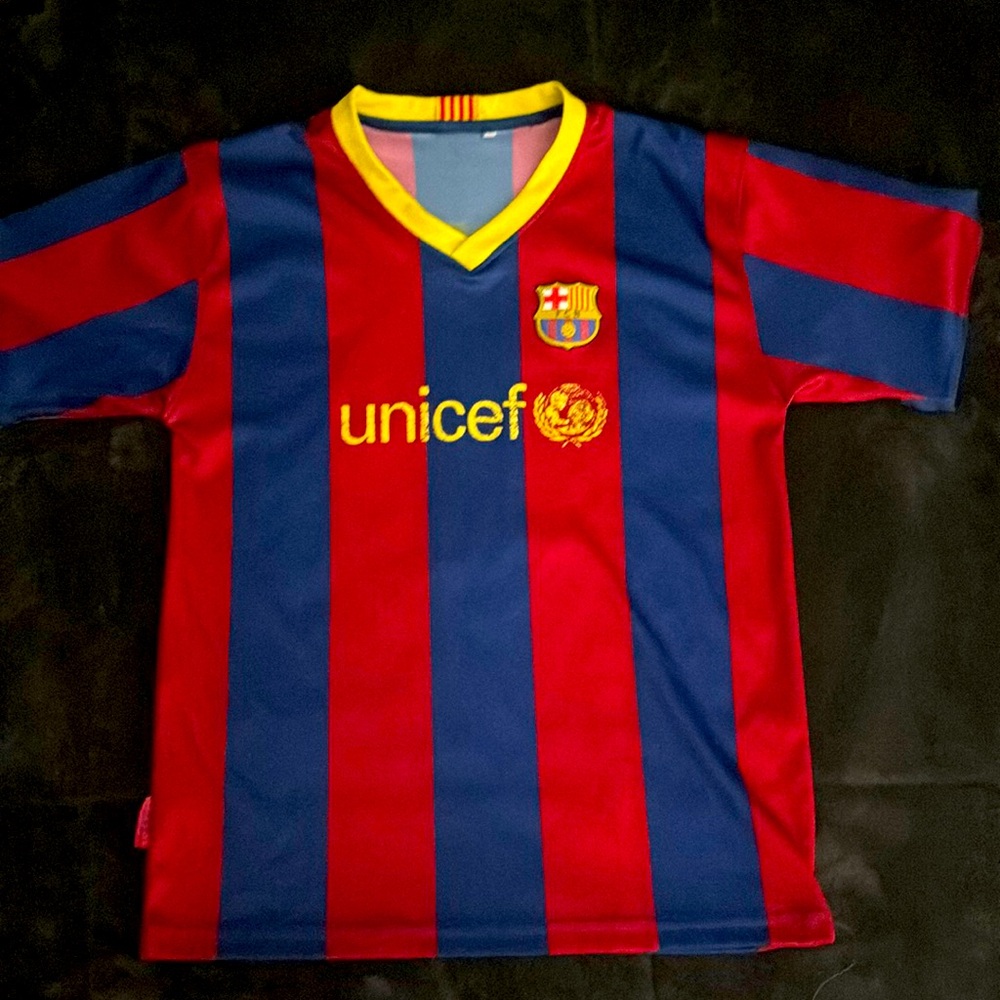 Youth Large Lionel Messi Barcelona Jersey #10